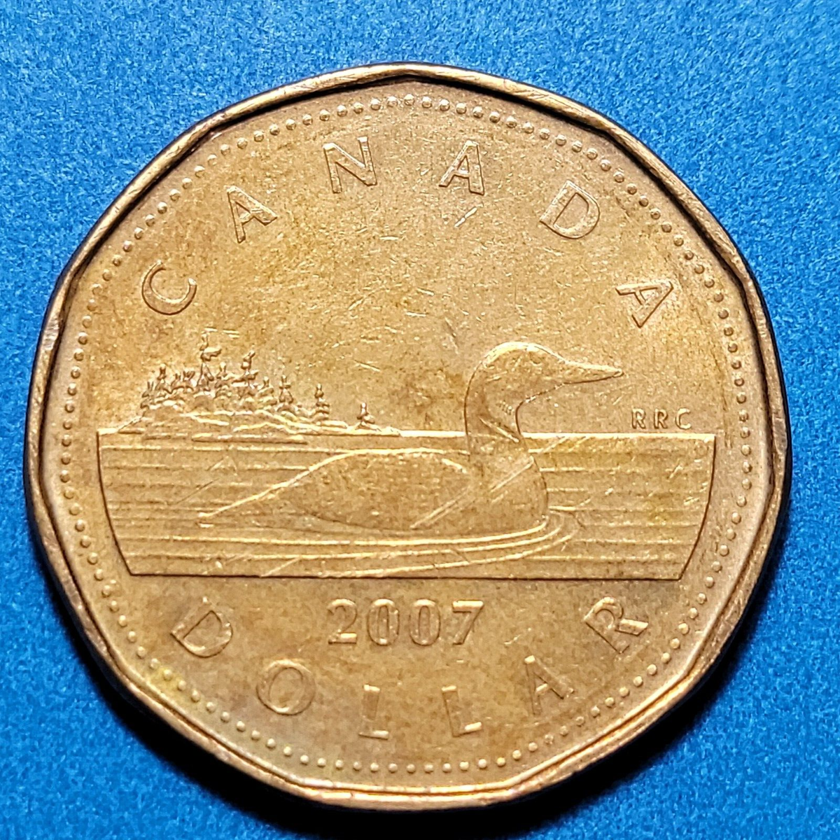 D*FACE One Doller 2007 シルクスクリーン 2007 CANADA 1 DOLLAR LOONIE COIN Combined Ship | eBay