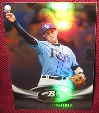 2011 BOWMAN PLATINUM #97 EVAN LONGORIA