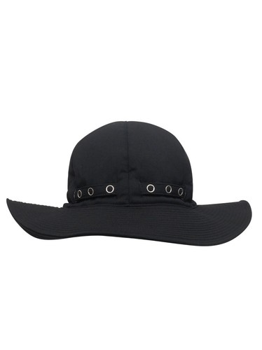 SACAI BLACK SUITING METRO BUCKET HAT CAPPELLO UOMO MADE IN JAPAN 210271S - Imagen 2 de 4
