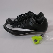 Nike Zoom Rival Sprint Track Spikes Black Silver DC8753-001 Mens Size 11