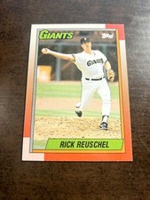 ⚾️1990 Topps #190 Rick Reuschel San Francisco Giants      C130