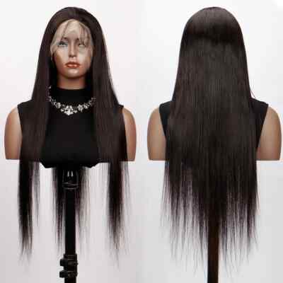 Lace Front Human Hair Wig Bone Straight Hair 13x4 Hd Lace Frontal Wig Glueless
