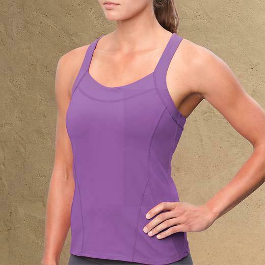 NWT Athleta Switchback Racer Tank, Purple SIZE S #819348