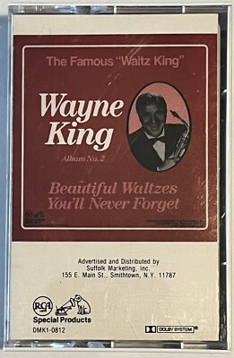 Wayne King - Beautiful Waltzes You'll Never Forget - Audio Cassette Tape 1987