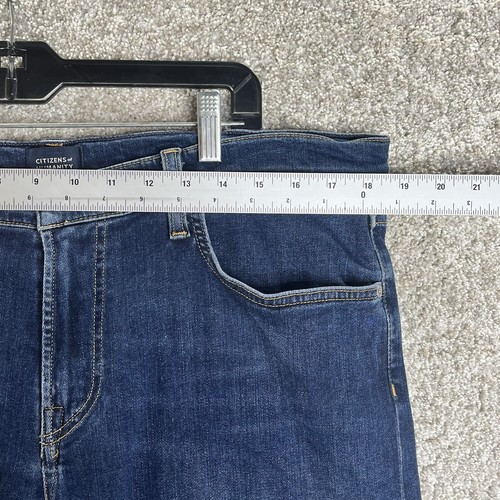 Citizens Of Humanity Jeans Men’s 34 London Tapered Slim Perform Blue - Picture 3 of 12