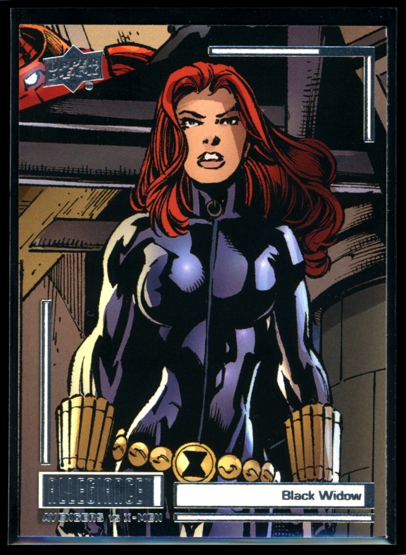BLACK WIDOW 2023 Upper Deck Marvel Allegiance Avengers vs X-Men #C41