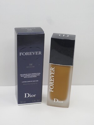 CHRISTIAN DIOR FOREVER SKIN CARING FOUNDATION SPF 35 5W 1 OZ BOXED *DETAILS*