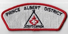 Prince Albert District CSP Scouts Canada RED Border [CD-2692]