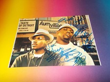 Slum Village Hip Hop Band Signed Autographed Autograph Photo In Person