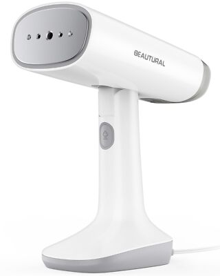 Travel Steamer for Clothes with Dual Voltage for Worldwide Use Foldable Handh...