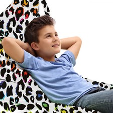 Leopard-Druck Spielzeugtasche Sitzsack Bunte Säugetier