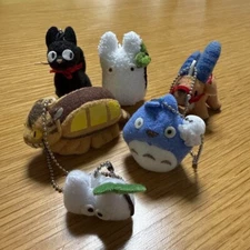 Ghibli Plush mascot with ball chain Kiki’s Delivery Service My Neighbor Totoro