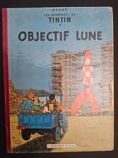 Tintin - Objectif Lune - B12 - 1954 - TBE