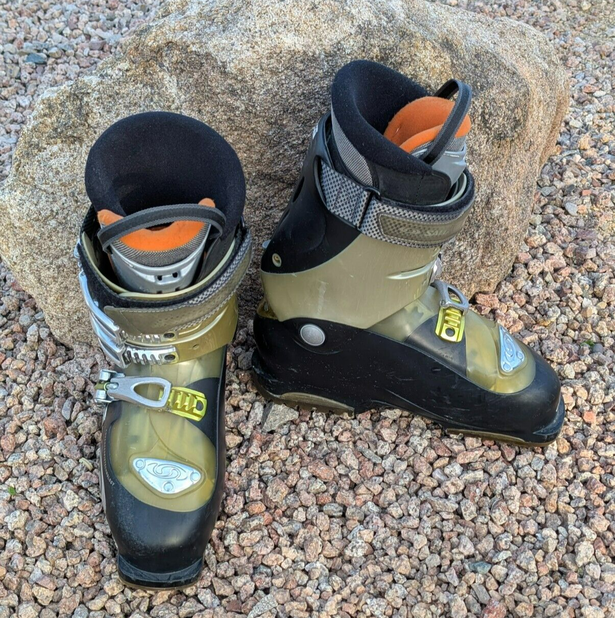 Scarponi da sci da discesa Salomon Ellipse 9.0 da uomo (7 US) 296 mm 25 25.5 3D misura personalizzata