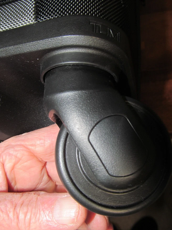 Tumi Merge-International Mist Green/ Black Front Lid Access Carry On-$775. NWT - Image 3 of 4