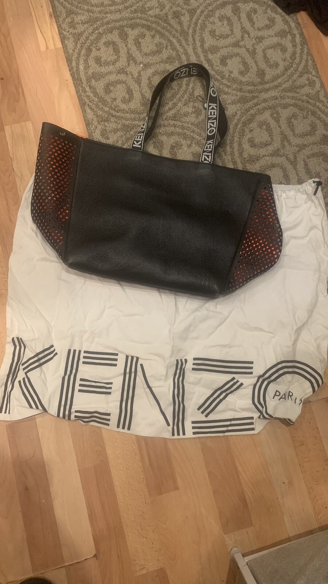 Large KENZO sports Tote Bag Rrp £177 Designer With Dust Bag Large