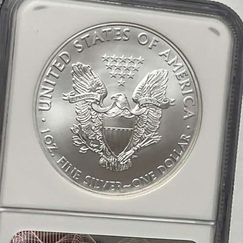 2009 AMERICAN SILVER EAGLE $1 MS69 EARLY RELEASE MS69 -419 NGC - Picture 13 of 18