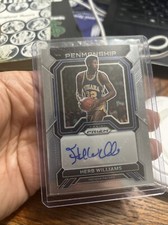 2022-23 Prizm Basketball HERB WILLIAMS Penmanship AUTO #PNM-HRW Indiana Pacers