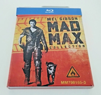 Bluray Mad Max Collection Steelbook 3 Film Interceptor Mel Gibson George Miller