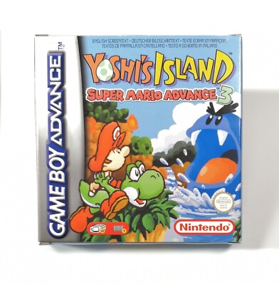 Yoshi's Island Super Mario Advance 3 OVP - Nintendo Game Boy Advance - GBA