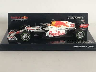 1:43 MINICHAMPS Model Car F1 Red Bull Honda RB16B Max Verstappen