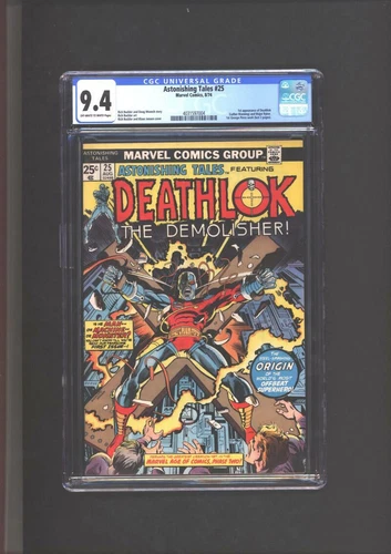 Astonishing Tales #25 CGC 9.4 1st App Of Deathlok & Major Riker 1974