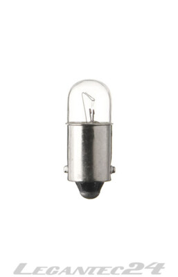 Glühlampe 6V 100mA 0,6W Ba9s 9x23mm Glühbirne Lampe Birne 6Volt 0,6Watt neu