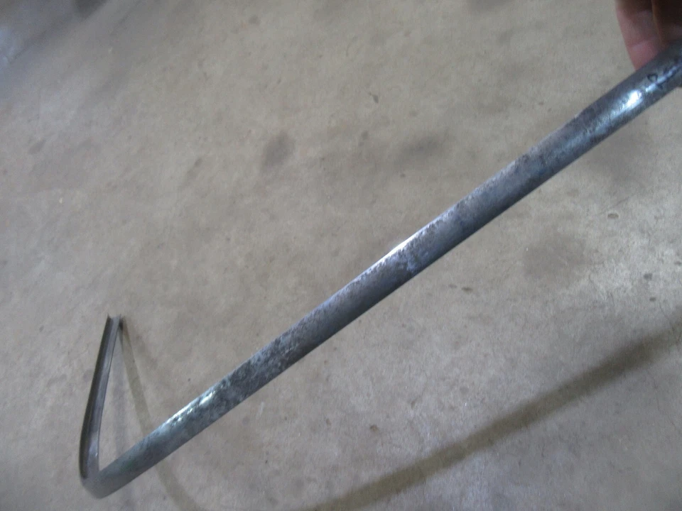 1954 Studebaker Commander 2 door sedan rear lower window trim molding piece  - Image 3 of 4