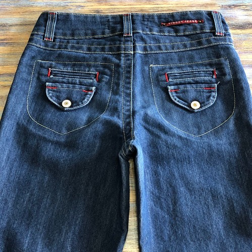 Vigoss Jeans Cropped Blue Girls Size 14 - Picture 5 of 9