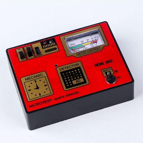 Demagnetizer Quartz Watch Impulse Button Battery Check Coil IC Tester Tool - Picture 5 of 6