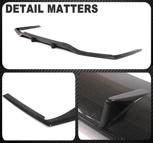 Diffusore posteriore in carbonio diffusore spoiler labbro adatto per BMW Serie 7 G11 M-SPORT 2019-22 - Foto 10 di 10