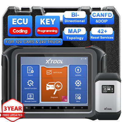 XTOOL D9HD All System Diesel Heavy Duty Truck OBD2 Scanner DPF REGEN Diagnostic