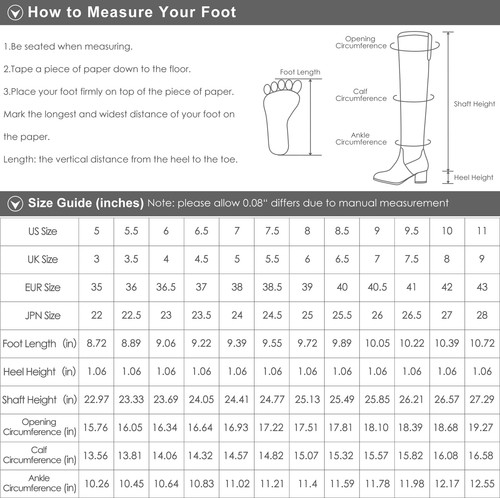 DREAM PAIRS Womens Ladies Over The Knee Boots Stretch Flats Thigh High Boots - Picture 9 of 33