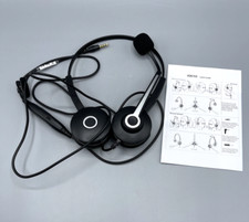 Voistek 3.5mm Phone Headset with Microphone Noise Cancelling  Call Controls