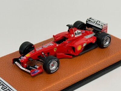 1/43 FERRARI F399 De La Saison F1 1999 D'Eddie Irvine Base En Cuir