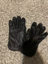 Coach Mens Leather Gloves VTG Large Brown