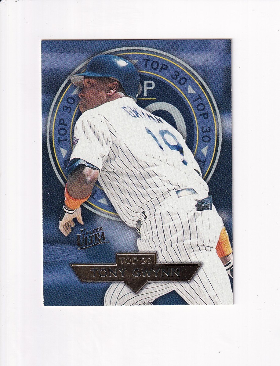 1997 FLEER ULTRA TOP 30 TONY GWYNN | eBay