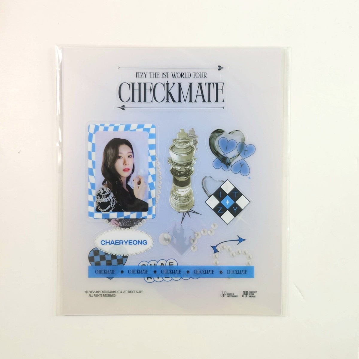 ITZY 1st Tour Checkmate Official MD Smartphone Deco Clear