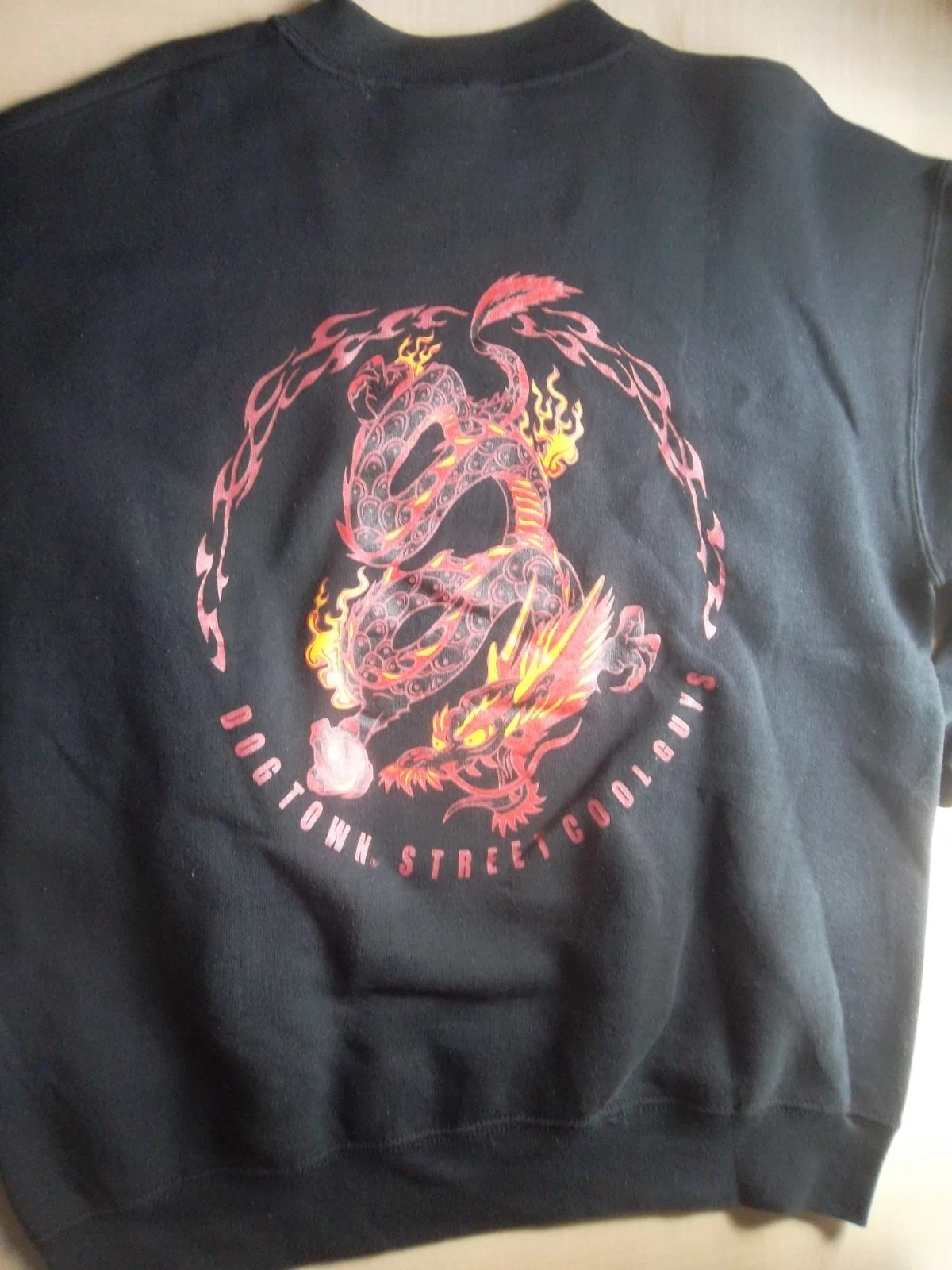 DOGTOWN pull dragon L vintage rare skate streetwear suprême wtaps visvim