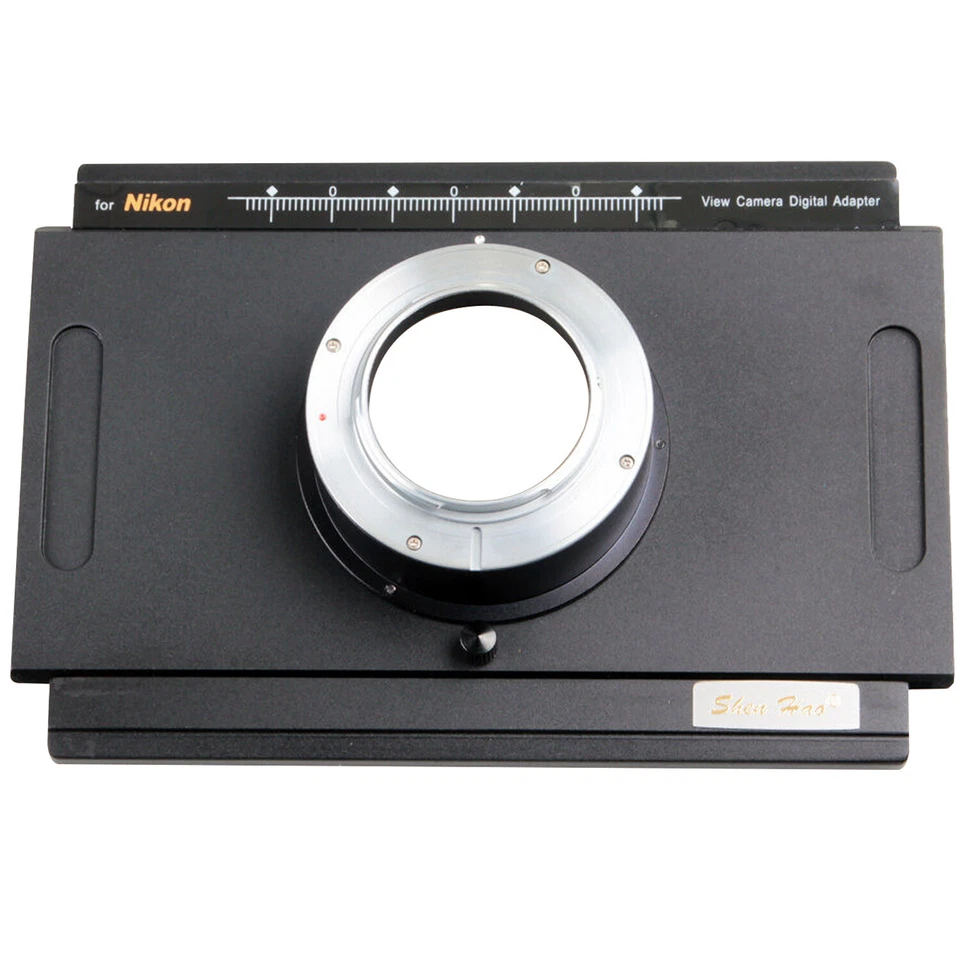 Nikon DF D4 D7000 DSLR Digital Back Adapter For 4x5'' Camera Toyo Linhof Ebony - Image 2 of 4