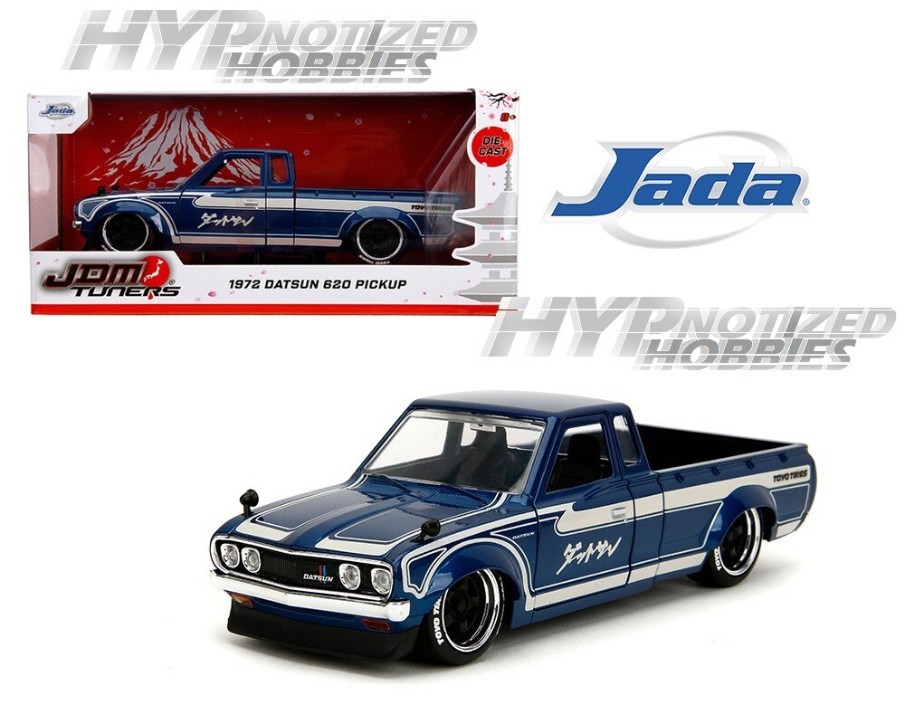 1/24？　1972 DATSUN 620 PICKUP JDM Tuners 1972 Datsun 620 Pickup 1:24 Scale Diecast by Jada