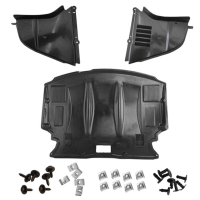 FOR BMW 525i 525Xi 530i E60 Front Lower Engine Splash Shield Guard Cover Kit