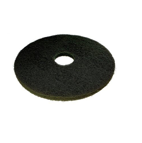 Produktbild von 10x Americo Superpad Schwarz 410 Mm – Extra Dickes Reinigungspad Für Einscheibenmaschinen, Grobe Körnung