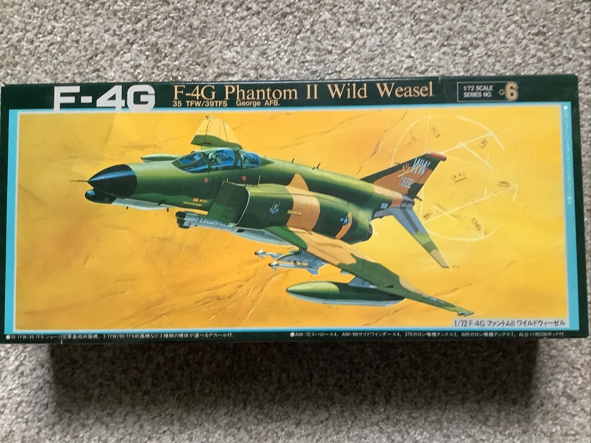 1/72 Fujimi McDonnell Douglas F-4G phantom II Wild Weasel 1/72 Fujimi McDonnell Douglas F-4G phantom II Wild Weasel