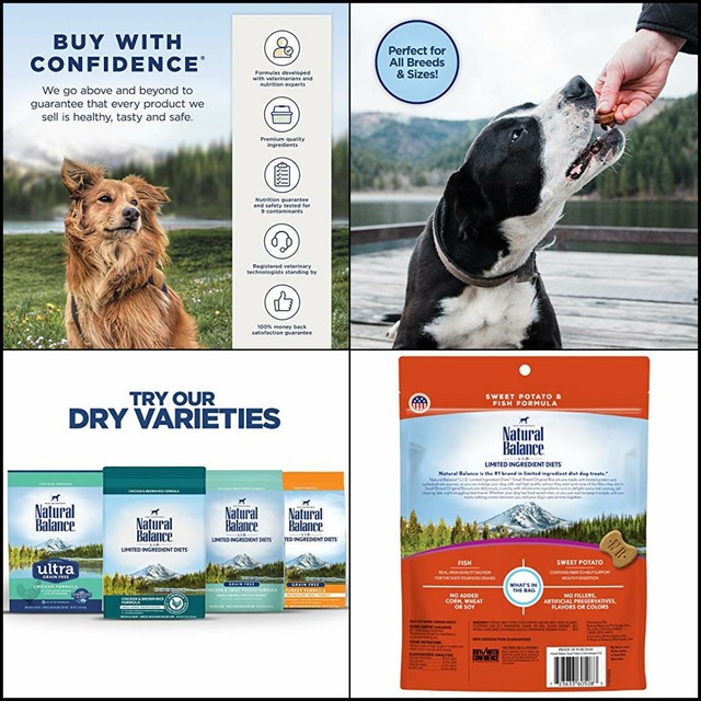 natural balance lit dog treats