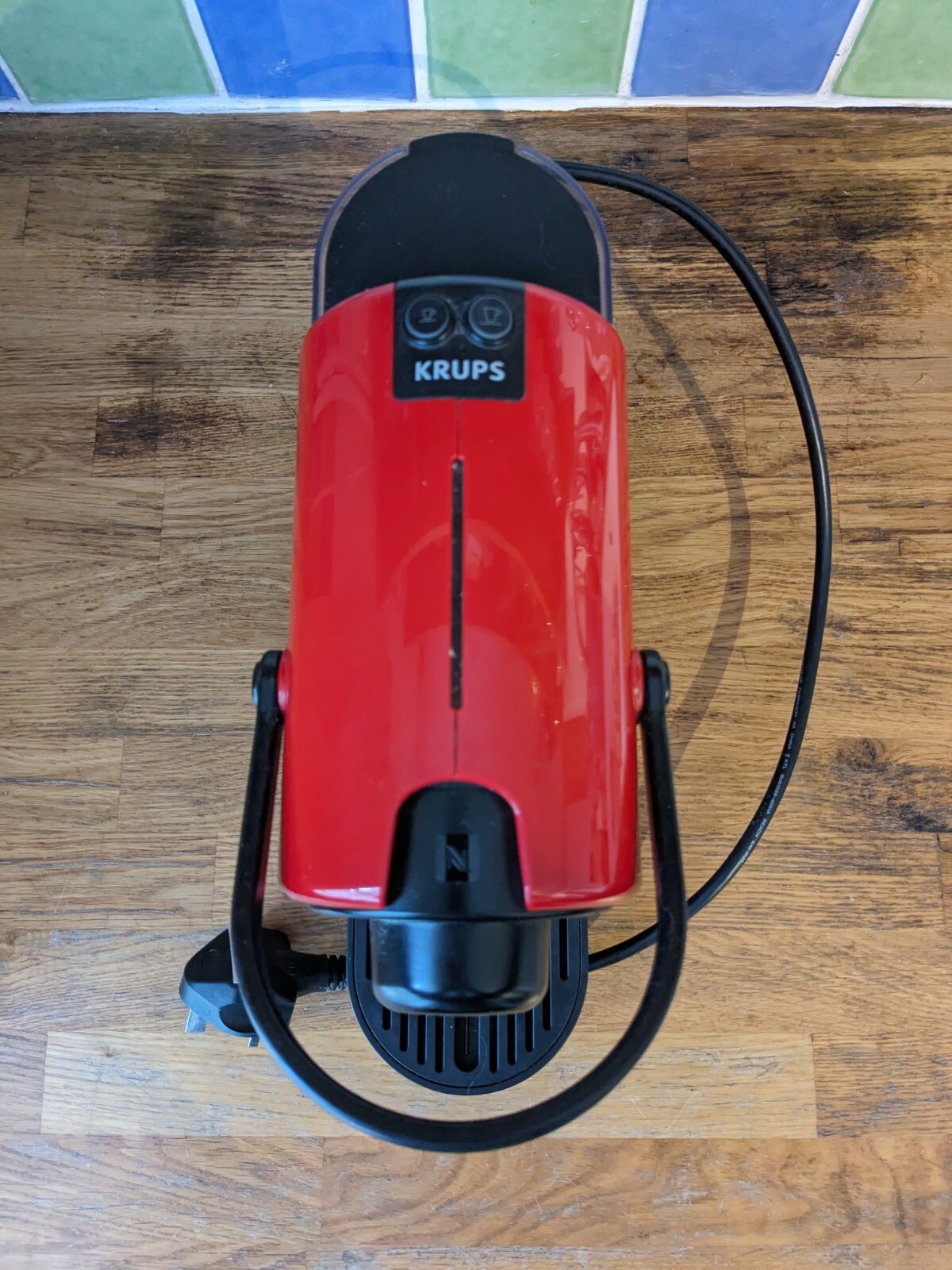 Krups Nespresso XN100 Mini Pod Red Espresso/Latte / Cappuccino Coffee