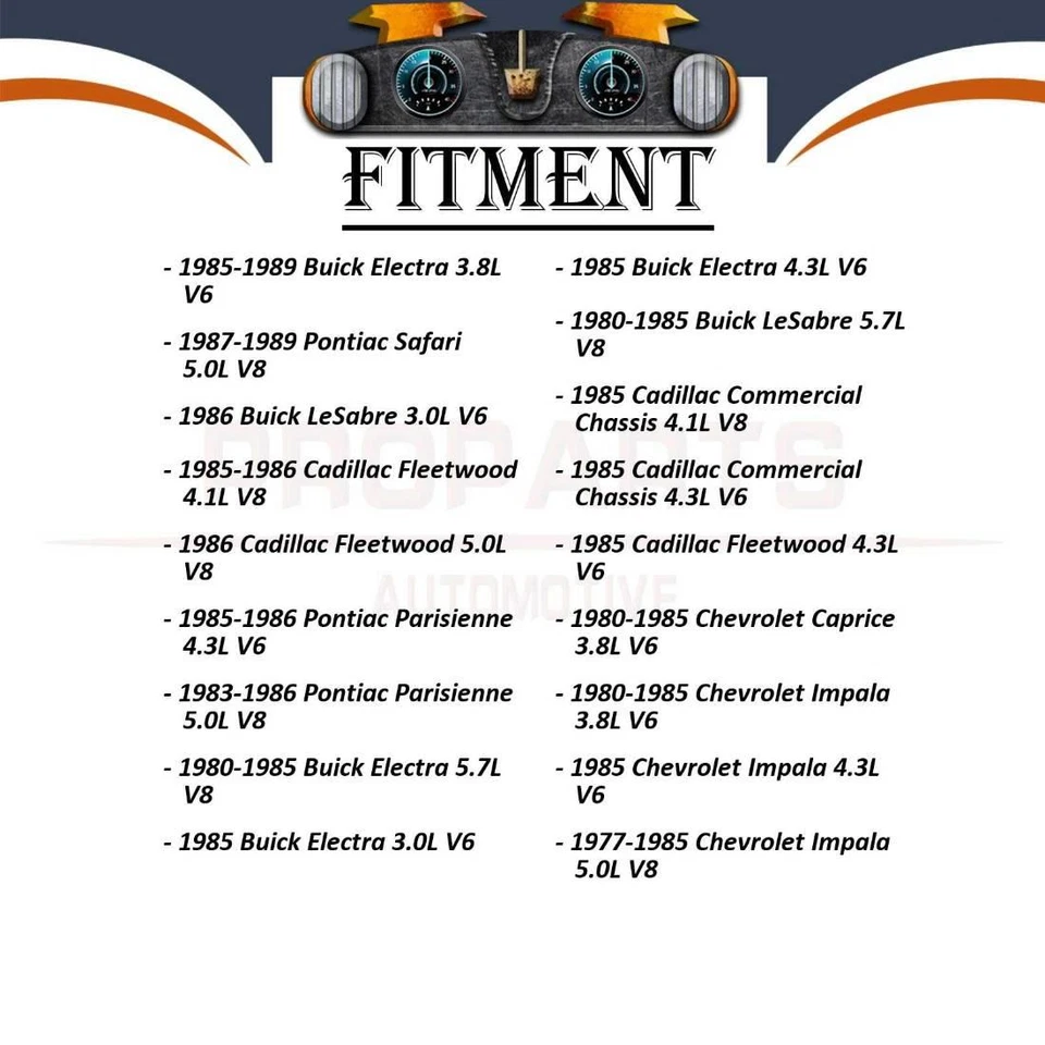 Conjunto de brazo de control superior delantero 2 piezas para Chevrolet Caprice 1977-1993 5,0 L Foto 3 de 4