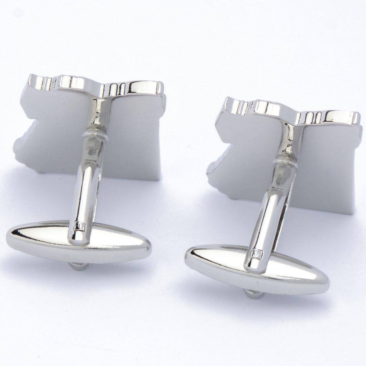 Cufflinks Egypt Map Outline eBay