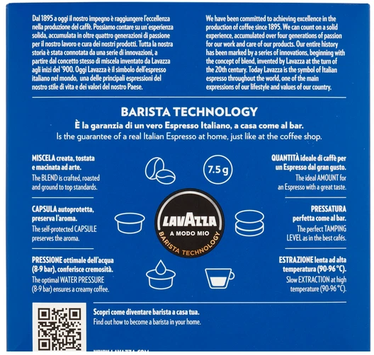 36 KAPSELN KAFFEE LAVAZZA A MODO MIO CREMA E GUSTO ORIGINAL ITALIENISCH KAFFEE - Bild 2 von 4