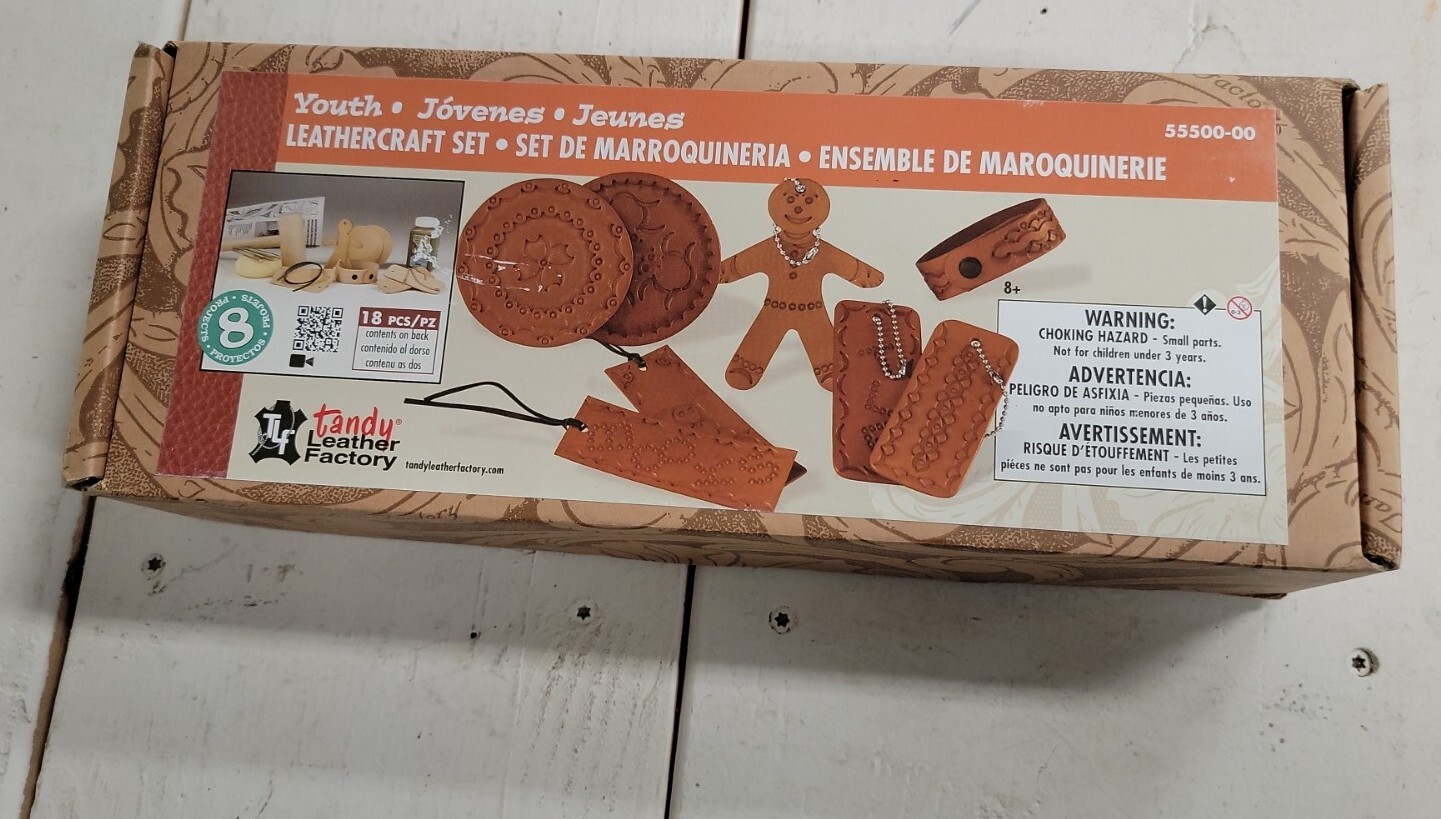Tandy Leather Deluxe Leathercraft Set 5550000 Open Box eBay